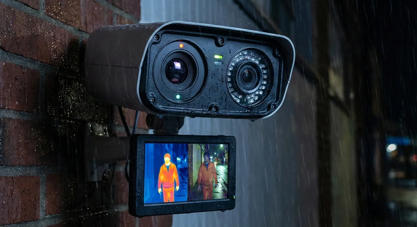 サーマル・低照度防犯カメラ